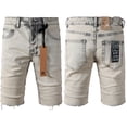 thumbnail image 3 of New Ksubi Jeans Summer Fashion Casual Slim Fit Denim Shorts Ripped Short Jeans Below Knee for Men, 3 of 9