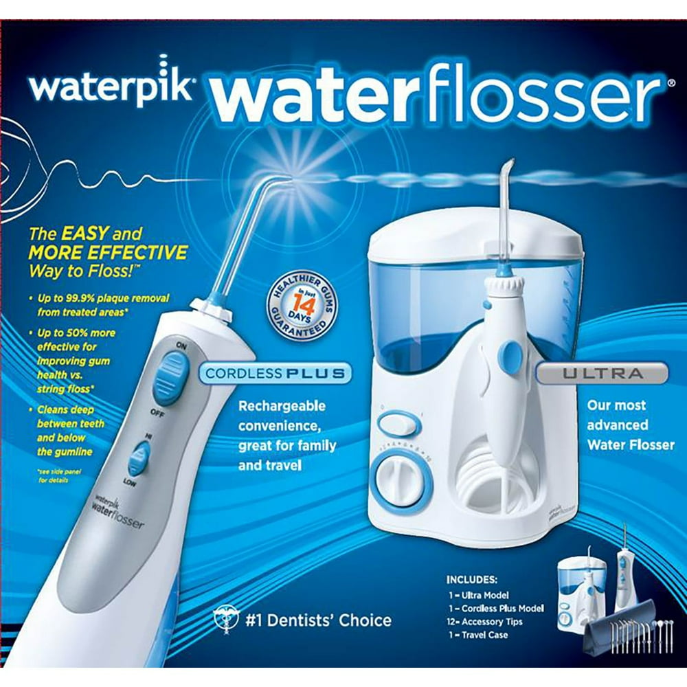 Waterpik Ultra Water Flosser Combo, Model WP100/450