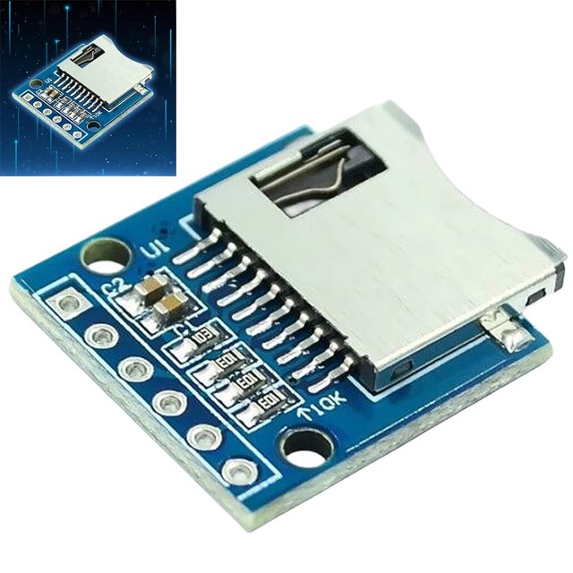 Placa de expansión de almacenamiento jixopn, tarjeta Micro SD TF SPI de 5 V y 3,3 V, módulo de protección de memoria, módulo de tarjeta Mini TF para Arduino, kit DIY