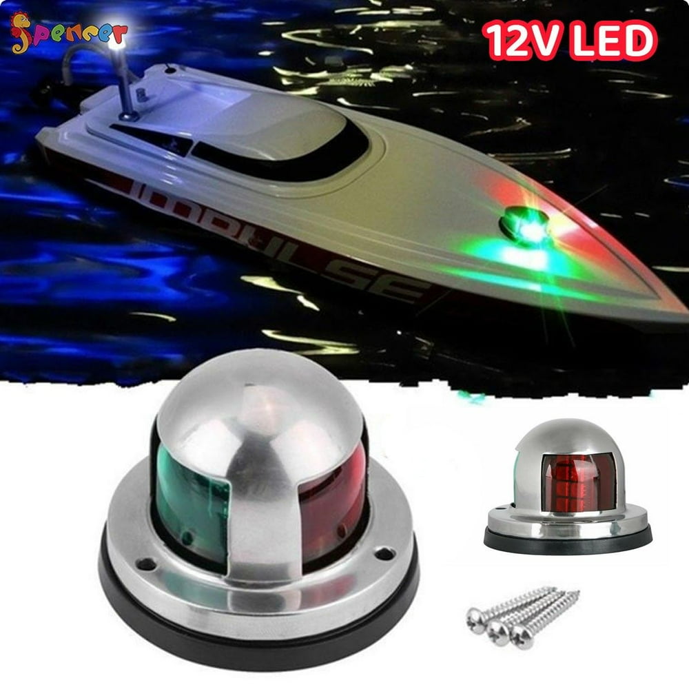 Spencer 12V Marine LED Boat Navigation Lights IP65 Waterproof Bi Color