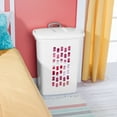 thumbnail image 6 of Sterilite Ultra™ Wheeled Hamper Plastic, White, 6 of 7