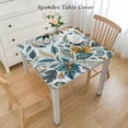 thumbnail image 2 of BANET Tablecloth Dining Table Cover for square Rectangle Tables Tablecloths with Kitchen and Holiday Parities Floral Multi White, 2 of 7