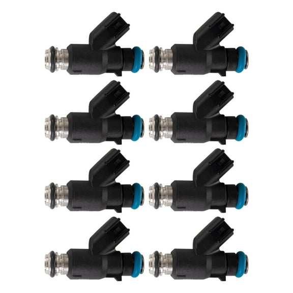 TRQ Fuel Injector Set Fits 2010-2013 Cadillac 2010-2015 Chevrolet GMC 10 Hummer FIA60744