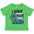 thumbnail image 3 of Inktastic I Have the Best Mom in the World with Speech Bubble Boys Toddler T-Shirt, 3 of 5