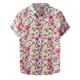 thumbnail image 1 of Camisa de playa de manga corta hawaiana para hombre, camisas informales con botones de verano estampadas Pompotops oipoqjl25077, 1 of 9
