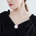 thumbnail image 3 of 1Pc Flower Brooch Personalized Camellia Corsage Collar Button Clothing Accessory, 3 of 9
