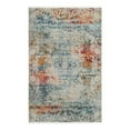 thumbnail image 3 of Unique Loom Baracoa Collection Area Rug - Panamericana (6' x 9' Rectangle Cream/Blue), 3 of 7