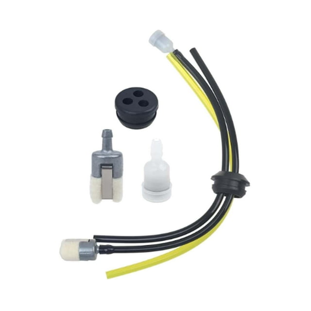 4x Kit de mangueras de filtro de combustible, tuberías y tanques, kit de filtro de universal de 22 cm, mangueras de combustible con