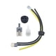 thumbnail image 1 of Kit de 4 líneas de combustible universales para cortacésped, filtro de universal con equilibrador para accesorios de desbrozadora., 1 of 9