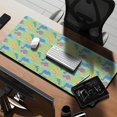thumbnail image 2 of Long Mouse Pads for Desk,Green Dinosaurs Ponds Pattern Desk Mats on Top Of Desks, Desk Mouse Pad Extra Large with 3mm Non-Slip Base and Stitched Edge for Gaming,Office,Work,Home 35.4"x15.7", 2 of 6