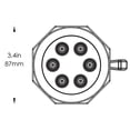 thumbnail image 4 of Speakman S-2255 Anystream Shower Head for Stylish Classic Bathroom Décor, 2.5 GPM, Polished Chrome, 4 of 10