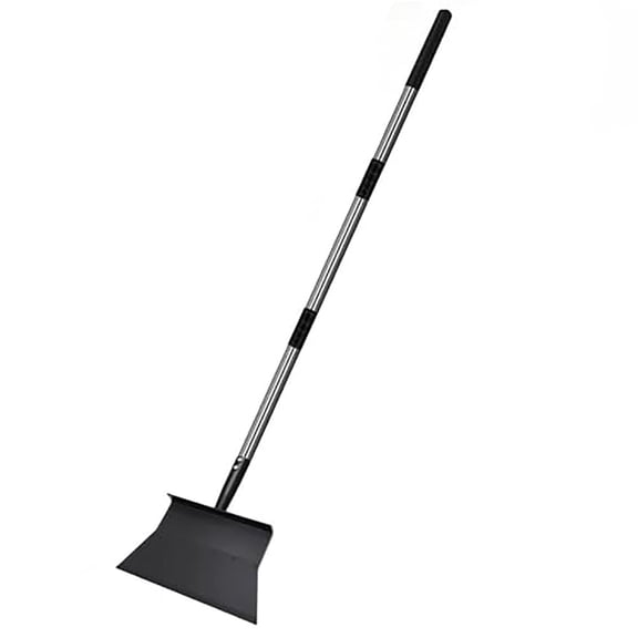 52 Inch Telescopic Ice Scraper Shovel with Adjustable Handle Heavy Duty Floor Scraper for Snow Removal Car Garden Hearthweave