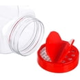 thumbnail image 3 of EcoNesxp 32 oz spice jars plastic spice container bottles 8-pack large spice jars, 3 of 5