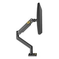 thumbnail image 3 of Soporte de Brazo Ergonómico para Monitor de 22" a 40", Ajustable, Negro/Cromo, 3 of 4