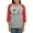 Heather/Red, variant on CafePress - Sheltie Puppy Women's Baseball T Shirt - Womens Baseball Tee