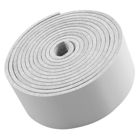 Tofl Leather Strap for Shoes Purses Jewelry Making and DIY Craft Projects White 1 Strap 72" x 3/4"