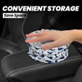 thumbnail image 4 of Wukai Cute Cartoon Dinosaur Print Car Trash Can - Easy to Clean Hanging Garbage Bin - Removable Liner - Leak-Car Garbage Can - Waterproof Trash Can for Car and SUV, 4 of 7