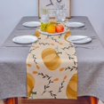 Autumn Pumpkin Flowers Table Runners for Wedding Party Placemat Dining
