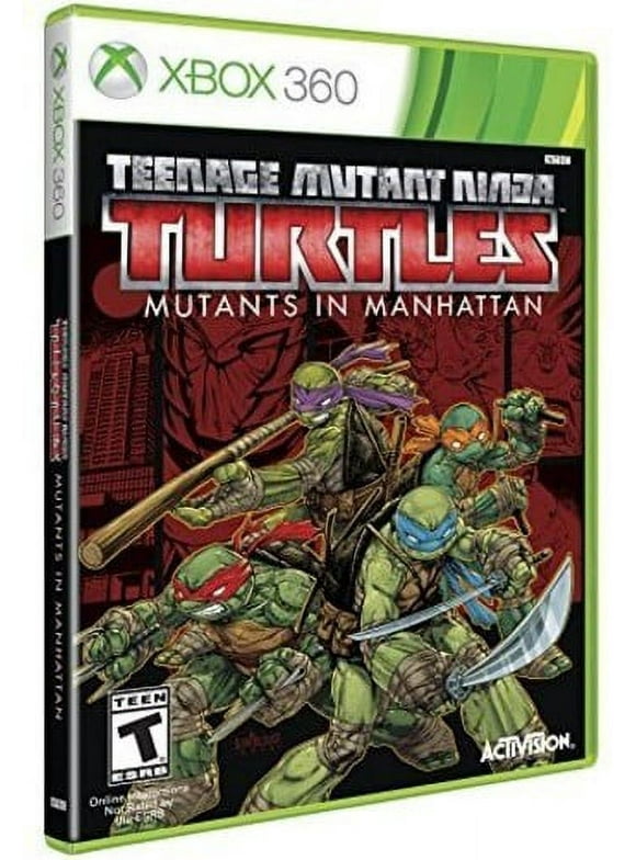 TMNT Mutants in Manhattan, Activision, Xbox 360, 047875771390