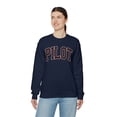 thumbnail image 6 of Pilot Flight School Grad Sweatshirt, Gifts, Crewneck, 6 of 7
