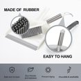 thumbnail image 2 of Mistayd 3 Pcs Small Hand Rubber Broom and Dustpan Set,Mini Dustpan and Brush Set with Soft Dust Brush,dust Pans with Brush for Sofa,Floor,Car, Desk, Keyboard…, 2 of 5