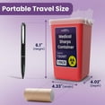 thumbnail image 3 of Medical Sharps Container, 1 Quart, 2 Pack, 3 of 7