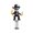 A003- Clear (Style C), variant on Spooky Halloween Decorations 4 X 2 Inch Spring Zombie Acrylic Figurine Cute Halloween Decor for Home Indoor Halloween Table Decor Halloween Party Decoration 1 Pack