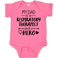 thumbnail image 3 of Inktastic My Dad is a Respiratory Therapist and a Hero Boys or Girls Baby Bodysuit, 3 of 5