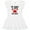 AA-White, variant on Inktastic Nana and Papa Love Me Grandson Girls Baby Dress