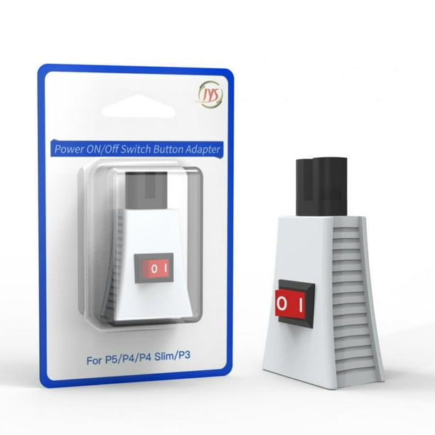 Power On/Off Switch Button Adapter for PS5 / PS4 / PS4 Slim / PS3