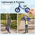 thumbnail image 3 of EastVita Balance Bike for 2 3 4 5 Year Old Kids Boys Girls 12-Inch Wheels Training Bike No Pedal Adjustable Seat Height (Blue), 3 of 8