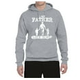 thumbnail image 2 of Wild Bobby,Like Father Like Sons Boy Dad Daddys Boy Gift, Father's Day, Unisex Graphic Hoodie Sweatshirt, Heather Grey, Small, 2 of 3