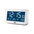 thumbnail image 6 of Braun Digital Alarm Clock with Date, Month and Temperature Displayed, Negative LCD Display, Quick Set, Crescendo Beep Alarm in White, model BC10W., 6 of 9