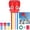 Red, variant on Frameless Soft Octopus Kite Cartoon Style, Complete Kit with 1 Kite, Crystal Line Reel & Portable Storage Bag, Easy Fly Beach Outdoor Kite for Kids & Family(Red)