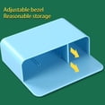 thumbnail image 5 of Magnetic Pen Holder, Green, 1 Piece, Multi-compartment Magnetic Storage Organizer for Whiteboard Refrigerator Locker Office Desk Stationery Supply, 5 of 6