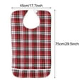 thumbnail image 4 of 3Colors Waterproof Adult Elder Mealtime Bib Washable Dinning Aid Clothes Protector, Elder Bib, Adult Bib, 4 of 10