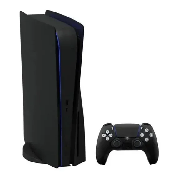 Restored Sony Playstation 5 825GB Midnight Black Console (Refurbished)
