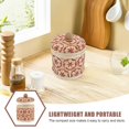 thumbnail image 5 of Bamboo Storage Jar, Elegant Organizer for Tea Bags Coffee and Small Items, Portable Size, 5 of 5