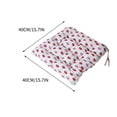 thumbnail image 5 of YZEGDCH Outdoor Cushion Clearance Chair Cushions with Ties Non-Slip Soft Tatami Reversible Fluffy Seat Cushion Square Foam Pads for Indoor Outdoor Garden Patio Home Kitchen Office, 5 of 5
