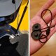 thumbnail image 4 of 2 correas para bolsa de almacenamiento de maletero trasero Cadena para estante de paquetes para Focus Hatchback 2012-2017, 4 of 5