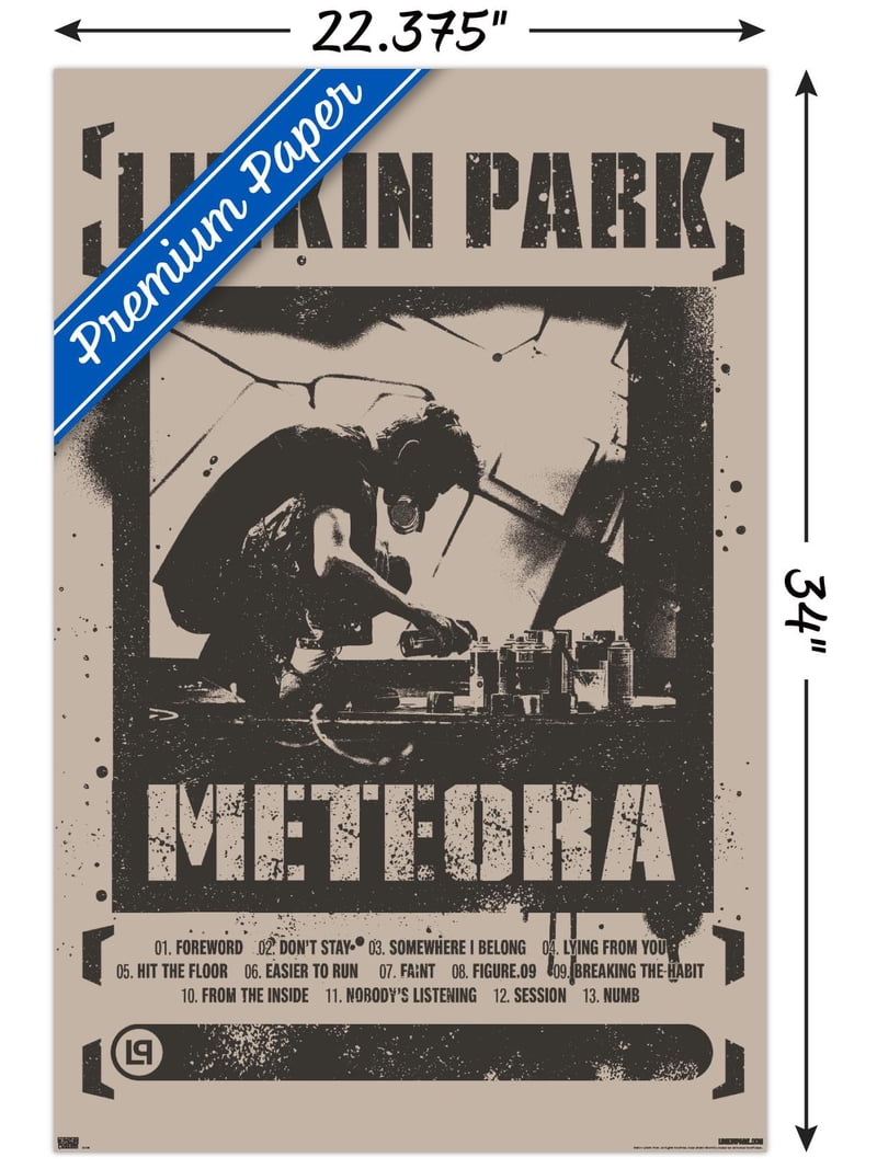 Linkin Park - Meteora Wall Poster, 22.375