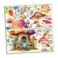 thumbnail image 3 of 2 pegatinas de pared para casa de setas, mariposas, multiusos, decoración de pared, mural artístico para sala de juegos y dormitorio, 3 of 7