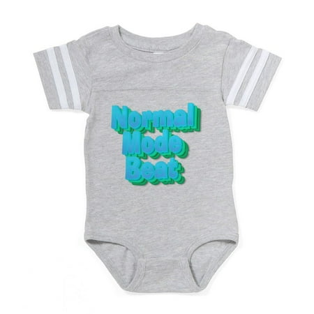 

CafePress - Normal Mode Beat - Cute Infant Baby Football Bodysuit