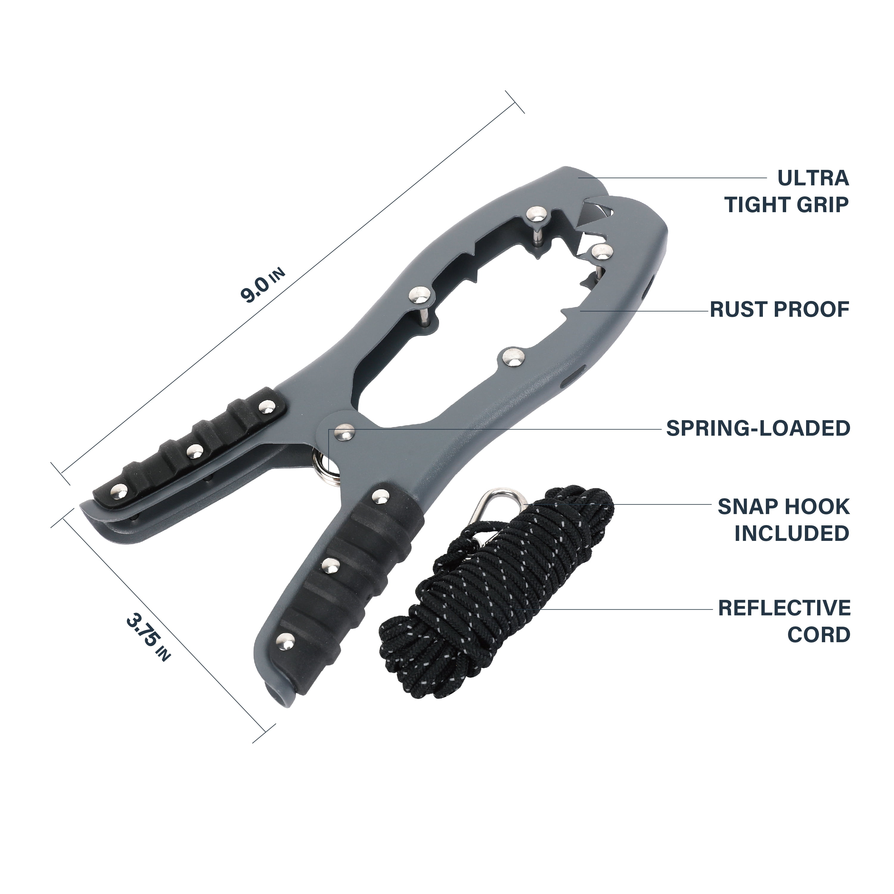 D DRIFT ALL THINGS WATER Kayak Brush Grippers, Single, KA6361