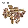 thumbnail image 3 of Unique Bargains M8x20mm Furniture Screw-in Nut Carbon Steel Color Zinc Plating 120 Pack, 3 of 5