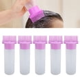 thumbnail image 1 of Hair Dye Bottle, 5pcs Applicator Bottles Set, Spiral Cap Design, Color Distribution, Comb Teeth, Single Press, Ergonomic Design, Hair Conditioning Products, Essential Oils, Plastic, 1 of 7