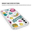 thumbnail image 2 of Chat Expression Set Clear Case for Samsung Galaxy S21 Plus,Aesthetic Art Design Case for Men Women,Unique Trendy Transparent TPU Bumper Case Cover, 2 of 5