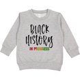 thumbnail image 2 of Inktastic Black History in Progress Toddler Sweatshirt, 2 of 4