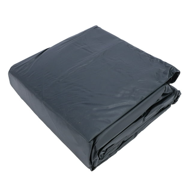 Couverture de Piscine Résistante au Froid, Couverture Ronde d'Hiver pour Piscines hors Sol 18 Pieds avec Câble de Treuil, Couvertures de Piscine Robustes, Revêtement LDPE Résistant aux UV