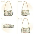 thumbnail image 7 of FORMRS Womens Shoulder Bag with Chain Strap Clutch Purse Cute Tote Handbag, Red Floral, 7 of 7